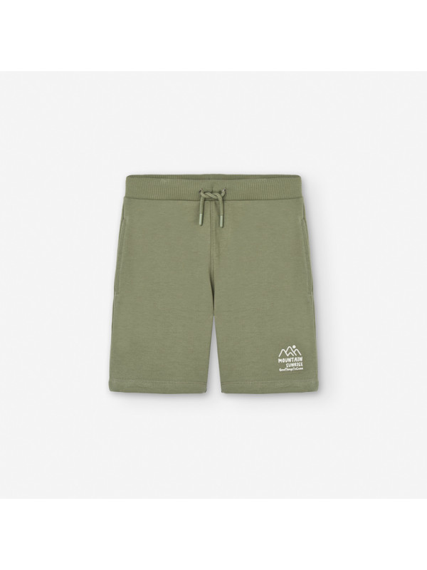 Losan φούτερ σορτς αγόρι LKBAP0402_25004-Dark Green λαδί
