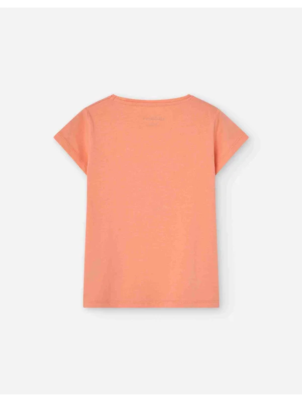 Losan κοντομάνικο T-shirt κορίτσι LKGAP0303_25012-Salmon σομόν