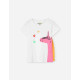 Losan κοντομάνικο T-shirt κορίτσι LKGAP0303_25016-Ecru 
