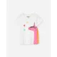 Losan κοντομάνικο T-shirt κορίτσι LKGAP0303_25016-Ecru 
