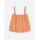 Losan αμάνικο top κορίτσι LKGAP0303_25031-Pink πορτοκαλί