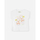 Losan κοντομάνικο T-shirt κορίτσι LKGAP0303_25032-Ecru εκρού