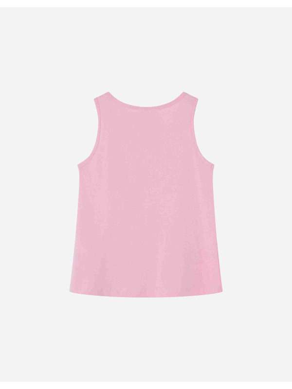 Losan αμάνικο top κορίτσι LKGAP0303_25040-Light Pink ροζ