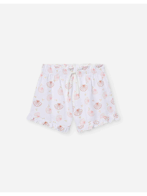 Losan σορτς κορίτσι LKGAP0402_25005-White λευκό