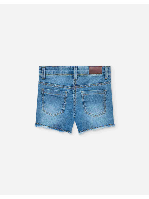 Losan τζιν σορτς κορίτσι LKGAP0402_25017-Light Denim Μπλε