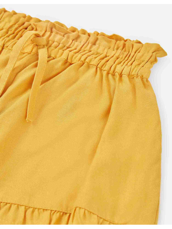 Losan σορτς κορίτσι LKGAP0402_25020-Yellow κίτρινο