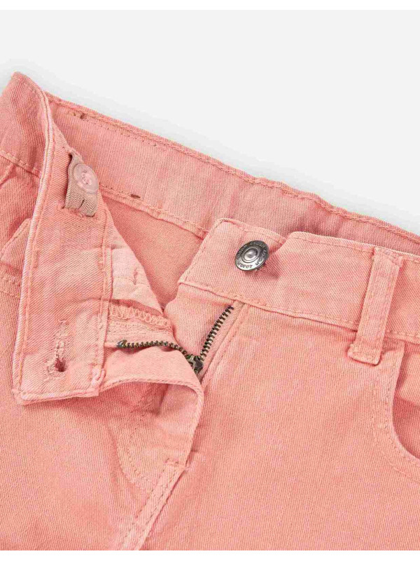 Losan τζιν σορτς κορίτσι LKGAP0402_25022-Pink σομόν