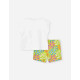 Losan σετ t-shirt σορτς κορίτσι LKGAP0602_25004-White λευκό