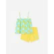 Losan σετ μπλούζα σορτς κορίτσι LKGAP0602_25006-Light Green λαχανί