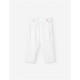 Losan βρεφικό παντελόνι κορίτσι LBGAP0401_25006-white λευκό