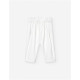 Losan βρεφικό παντελόνι κορίτσι LBGAP0401_25006-white λευκό