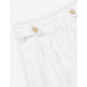 Losan βρεφικό παντελόνι κορίτσι LBGAP0401_25006-white λευκό