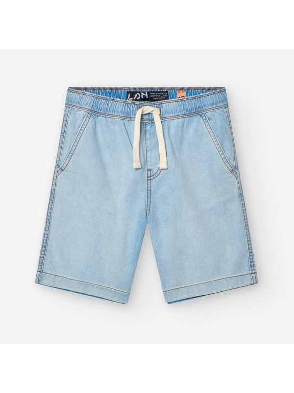 Losan τζιν σορτς αγόρι LJBAP0602_25019-Light Denim γαλάζιο