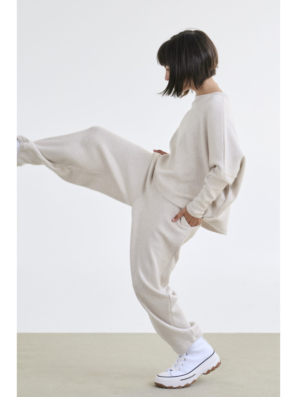 Melin Rose σετ πλεκτό κορίτσι MRW25/26-6205-Off White εκρού