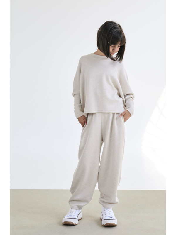 Melin Rose σετ πλεκτό κορίτσι MRW25/26-6205-Off White εκρού