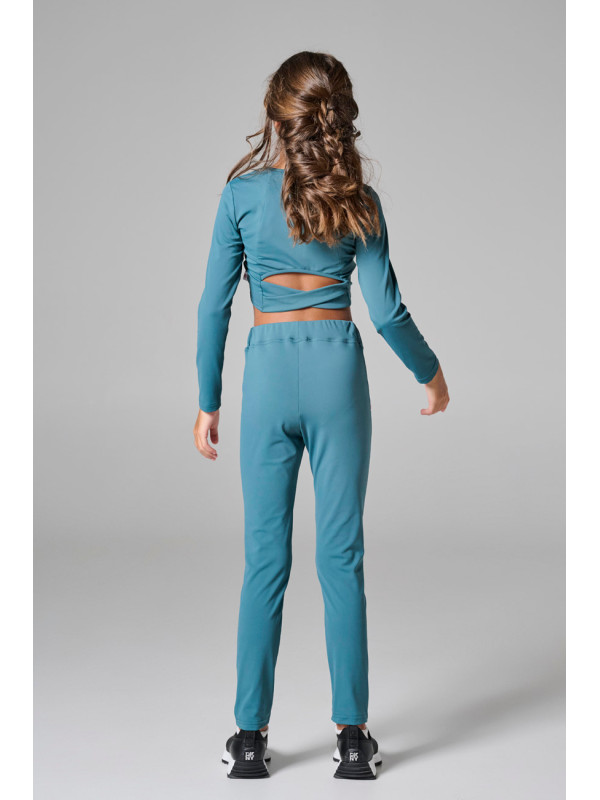 Melin Rose σετ lycra κορίτσι MRW26/27-6245-Petrol πετρόλ