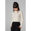 Melin Rose μακρυμάνικη crop μπλούζα κορίτσι MRW26/27-0470-Off White εκρού