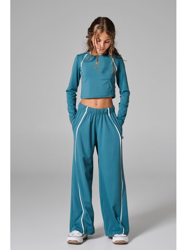 Melin Rose σετ lycra κορίτσι MRW26/27-6244-Petrol πετρόλ