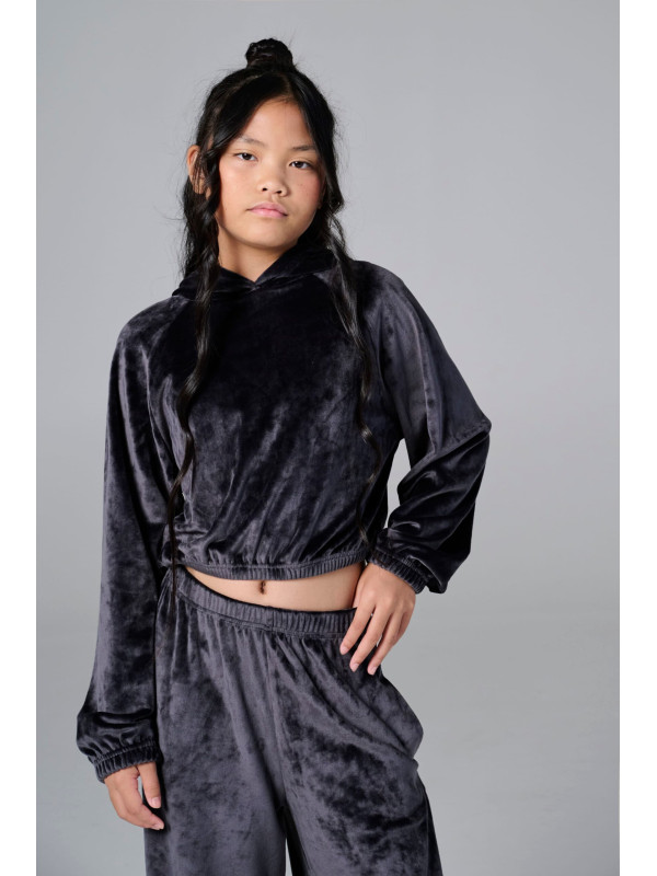 Melin Rose σετ κορίτσι MRW25/26-6197-Dark Grey ανθρακί