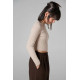 Melin Rose μακρυμάνικη crop μπλούζα κορίτσι MRW26/27-0470-Beige μπεζ