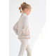 Melin Rose σετ πλεκτό κορίτσι MRW25/26-6200-Off White εκρού