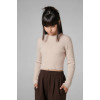 Melin Rose μακρυμάνικη crop μπλούζα κορίτσι MRW26/27-0470-Beige μπεζ