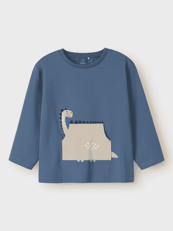 Name it μακρυμάνικο t-shirt αγόρι 13238984- China Blue Μπλε Name it μακρυμάνικο t-shirt αγόρι 13238984- China Blue Μπλε