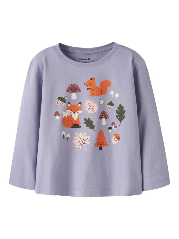 Name it μακρυμάνικη μπλούζα κορίτσι 13234705-Heirloom Lilac λιλά