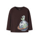 Name it μακρυμάνικη μπλούζα αγόρι 13234712-Chocolate Plum καφέ