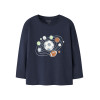 Name it μακρυμάνικη μπλούζα αγόρι 13234712-Navy Blazer μπλε