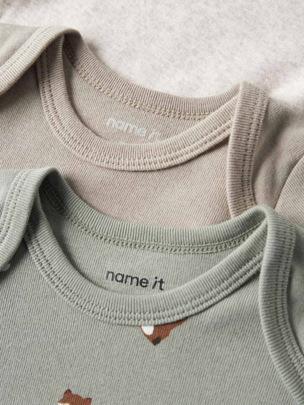 Name it σετ 3τμχ. ζιπουνάκια unisex 13250788 λαδί