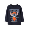 Name it μακρυμάνικη μπλούζα STITCH αγόρι 13259895-Navy Blazer μπλε