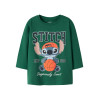 Name it μακρυμάνικη μπλούζα STITCH αγόρι 13259895-Evergreen πράσινο 
