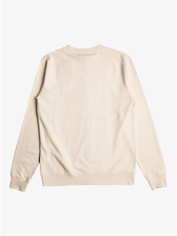 Quiksilver μακρυμάνικη φούτερ μπλούζα αγόρι EQBFT03891-WDW0 εκρού