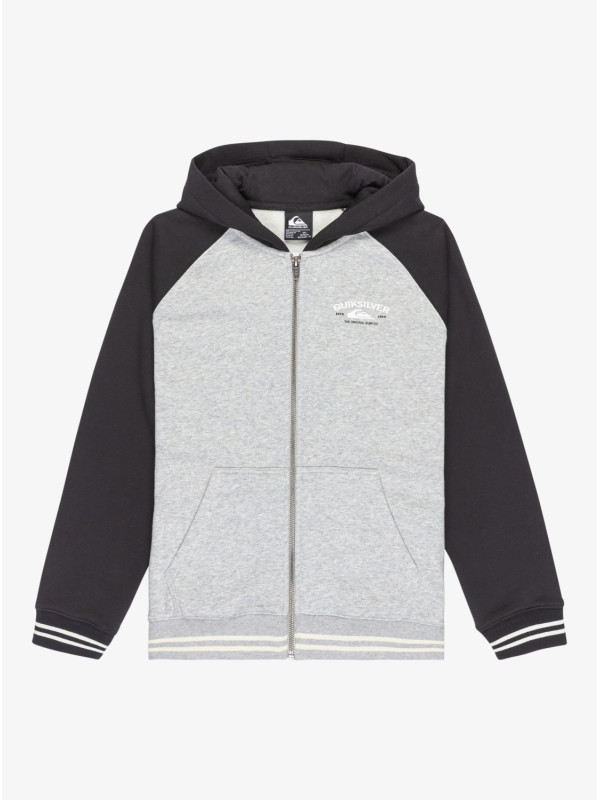 Quiksilver φούτερ ζακέτα αγόρι EQBFT03949-SJSH γκρι