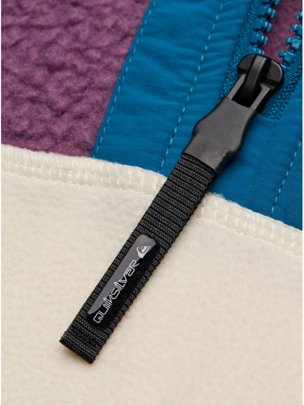 Quiksilver μακρυμάνικη fleece μπλούζα αγόρι EQBPF03032-BRS0 εκρού
