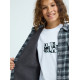Quiksilver sherpa τζάκετ αγόρι EQBWT03410-KVJ1 γκρι