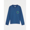 Quiksilver μακρυμάνικη μπλούζα αγόρι EQBZT05026-BRQ0 μπλε