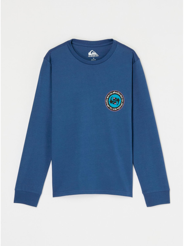 Quiksilver μακρυμάνικη μπλούζα αγόρι EQBZT05026-BRQ0 μπλε