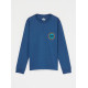 Quiksilver μακρυμάνικη μπλούζα αγόρι EQBZT05026-BRQ0 μπλε