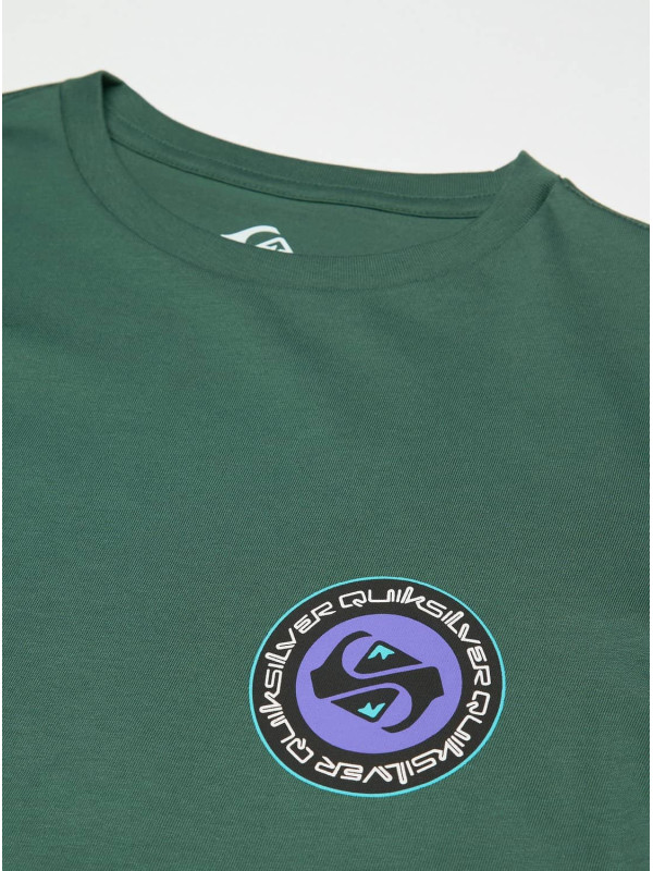 Quiksilver μακρυμάνικη μπλούζα αγόρι EQBZT05026-GRT0 πράσινο