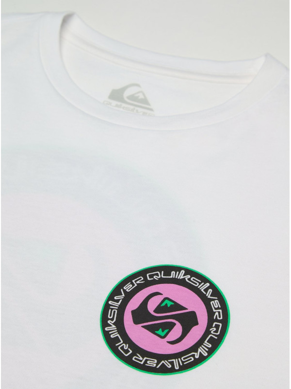Quiksilver μακρυμάνικη μπλούζα αγόρι EQBZT05026-WBB0 λευκό