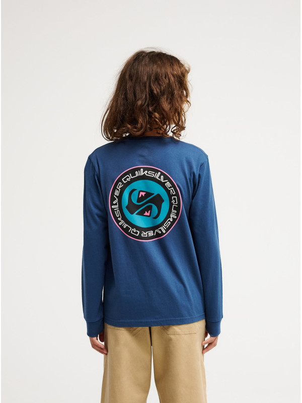 Quiksilver μακρυμάνικη μπλούζα αγόρι EQBZT05026-BRQ0 μπλε