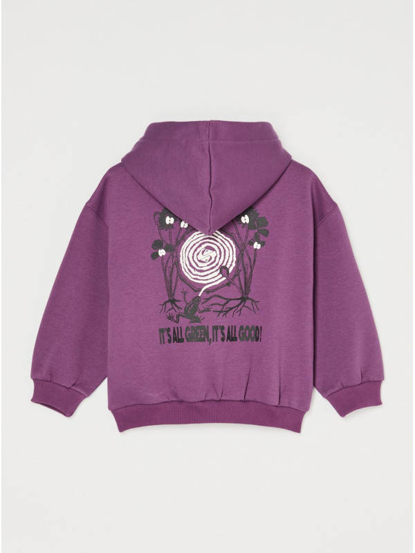 Quiksilver μακρυμάνικη φούτερ μπλούζα αγόρι EQKFT03414-PNY0 μωβ