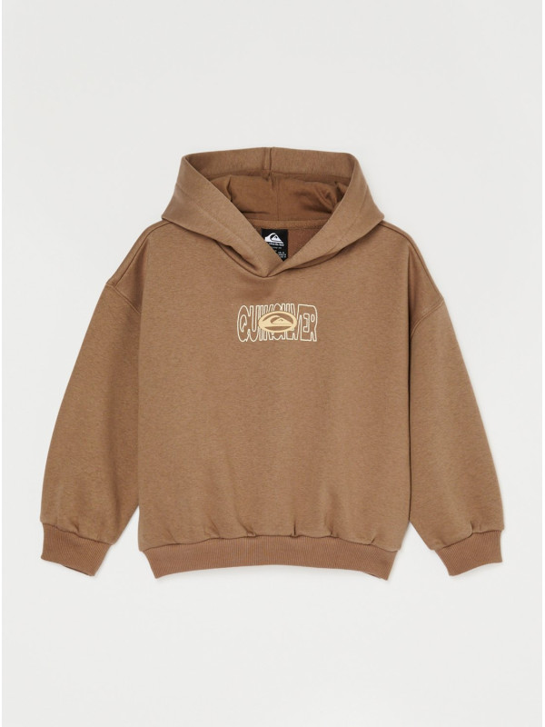 Quiksilver μακρυμάνικη φούτερ μπλούζα αγόρι EQKFT03414-TND0 μπεζ