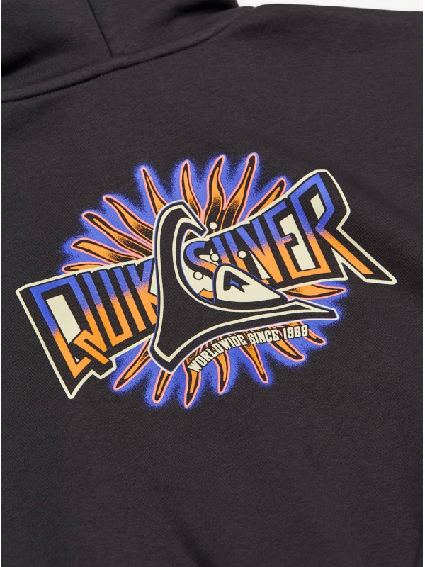Quiksilver μακρυμάνικη φούτερ ζακέτα αγόρι EQKFT03415-KTA0 ανθρακί