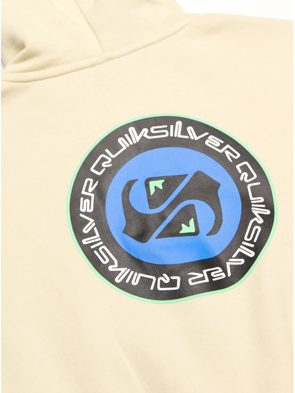 Quiksilver μακρυμάνικη φούτερ ζακέτα αγόρι EQKFT03415-WEG0 εκρού