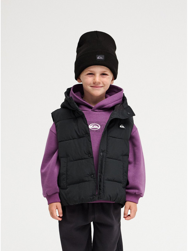 Quiksilver αμάνικο μπουφάν κουκούλα αγόρι EQKJK03133-KTA0 μαύρο