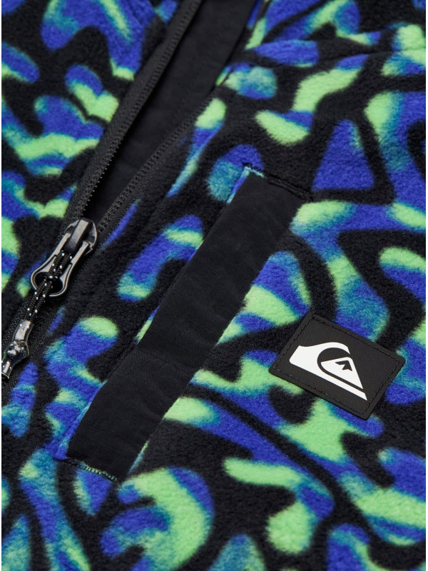 Quiksilver μακρυμάνικη fleece ζακέτα αγόρι EQKPF03022-GGQ6 μπλε