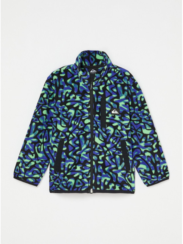 Quiksilver μακρυμάνικη fleece ζακέτα αγόρι EQKPF03022-GGQ6 μπλε